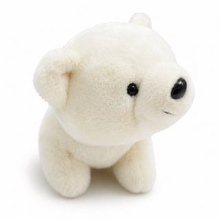 Polar Bear Plush Toy 32cm Soft Stuffed Animal Cute White Teddy Bear Doll Gift