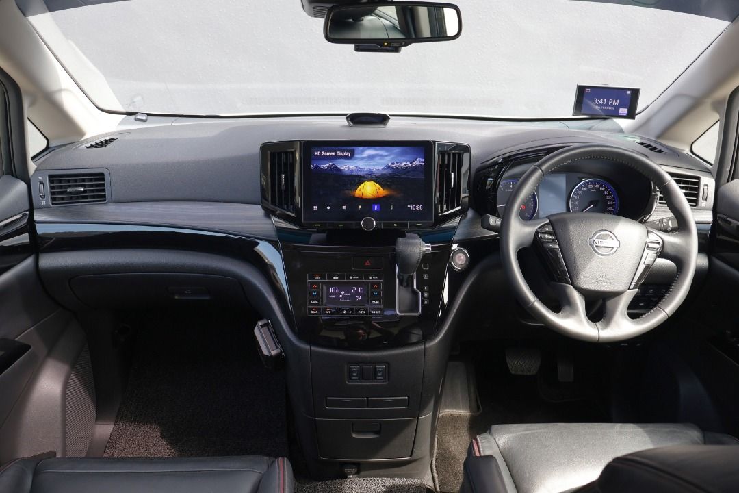 Nissan Elgrand 2.5 Highway Star 7-Seater (A) (Category: Used Cars) located in Singapore. Submitted by carzworld.pteltd (Listing ID 1432030991, Image 7). Description: Viewing Strictly By Appointment Only! Low Interest Rate & Flexible Bank / In House Loan Available All Trade-In Are Welcome Message to: 💬96437773 Features 2.5L 4 Cylinder Inline DOHC Engine, Cruise Control, Keyless Entry/Start, Electric Powered Sliding Door, Airbags, ABS. Accessories