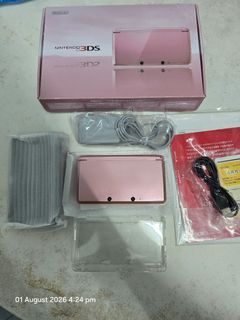 128GB Modded Nintendo new 2ds/3ds xl/ll pink set