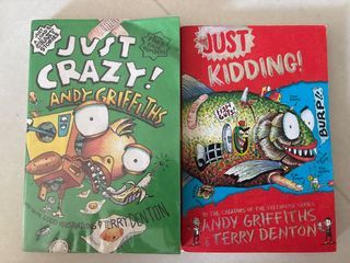Andy Griffiths Just Crazy! & Just Kidding! Books