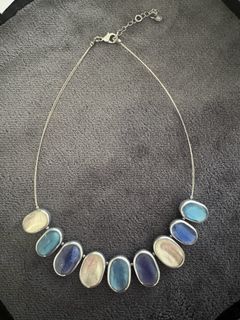 Culture Mix reversible adjustable resin necklace