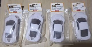 Kyosho Mini-Z White Body Shells - McLaren & Audi