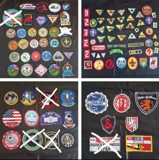 Vintage Badges, Retro Patches, Cosmopolitan, Boy Scouts, NASA, White House, B2 Stealth, F-14 Tom Cat, D&G Dolce Gabbana, Cool Design, Rare Souvenir, Military Memento, Old Memorabilia, International, USA, Canada, Limited Edition, For Collectors, Hobbyists