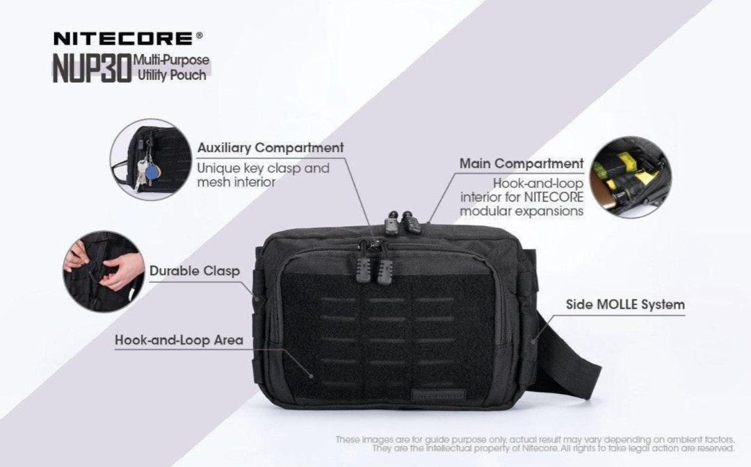 NITECORE NUP30 (Category: Sling Bags) located in Singapore. Submitted by hadytoshi07 (Listing ID 1455009167, Image 3). Description: .