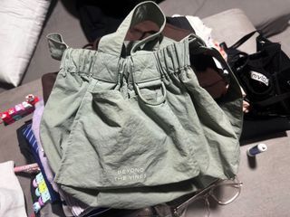 WTS beyond the vines olive dumpling bag xs