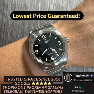 ✨ Dec 2023 Local AD ✨ 39mm Tudor Ranger Black Dial 79950 M79950-0001 Automatic Men watches Steel ❌ 0002 0008 0011 0003 Cream White 79910 79930 36mm 41mm black bay bb 58 54 pro GMT coke Pepsi 1926 Royal Prince style