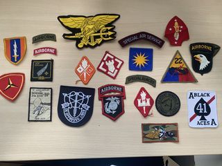 Army/Scout badges & metal pins