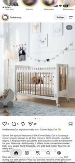 Funbies clover cot