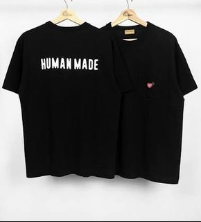 Human Made Heart Black Pocket Tee