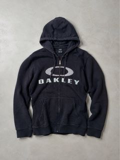 oakley zip up hoodie jacket