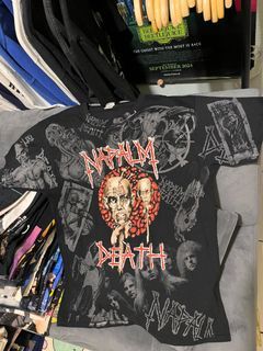 Rare Vintage Napalm Death Tee shirt