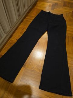 Black Jeans M size High Waist