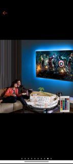 LED Strip Lights with Remote Control and 5050 /2M 3M 4M 5M  Flexible Color, USB 5V Power Supply, DIY.