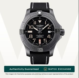 Mint Breitling Avenger Leather V17319101/B1X2 Black Dial Z27691 Mar 2026