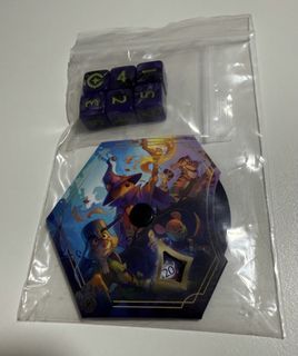 Winnie the Pooh With A Few Good Friends Lore Counter + Dice Set (Disney Lorcana Attack of the Vine!)