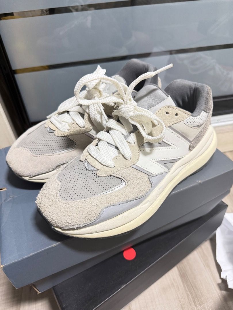 Authentic New Balance 5740 Grey Day (Category: Sneakers) located in Singapore. Submitted by dinosawrs (Listing ID 1455612448, Image 1). Description: size UK5 USED ONCE bought from new balance store for almost $200.