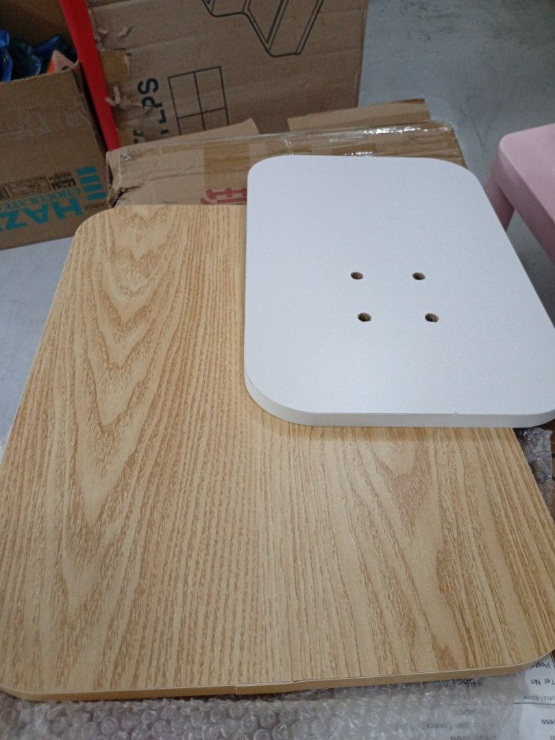 Side defect wood table (Category: Tables & Sets) located in Singapore. Submitted by pw.sg (Listing ID 1455559697, Image 2). Description: Wood colour side defect table 39x29top 31x26 bottom 20.6cm.