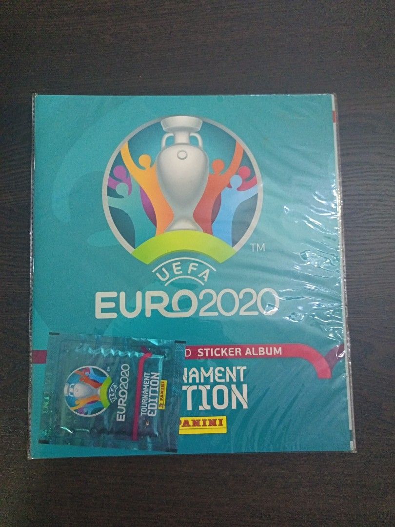 Euro 2020 Panini cards(50packets n album) (unopened) (Category: Card Packs) located in Singapore. Submitted by empan21 (Listing ID 1455773065, Image 2). Description: - Euro 2020 Panini sticker album and booster box - Official Tournament Edition - Sealed booster box for collecting - Relive the excitement of Euro 2020 - Ideal for football and sticker collectors.