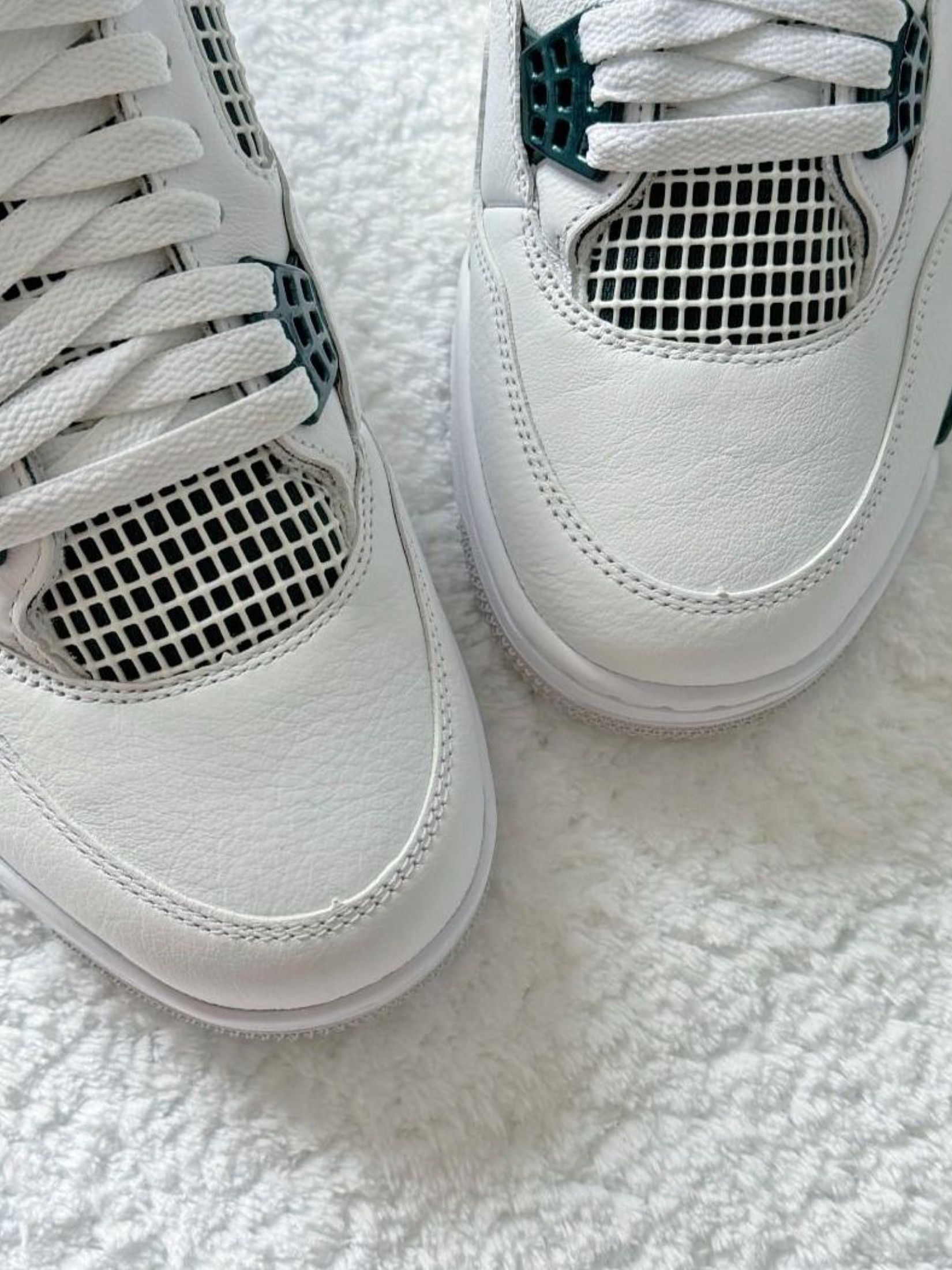 Jordan Air Jordan 4Oxidized Green Non-Slip Retro Basketball Shoes White Green (Category: Sneakers) located in Singapore. Submitted by nicesticfox (Listing ID 1455762472, Image 3). Description: 🛒 Jordan In Stock Jordan Air Jordan 4Oxidized Green Non-Slip Retro Basketball Shoes White Green ✔ New ✔ Free ship ✔ Pay on delivery ✔ 3-day confirm Chat me to order 🛍.