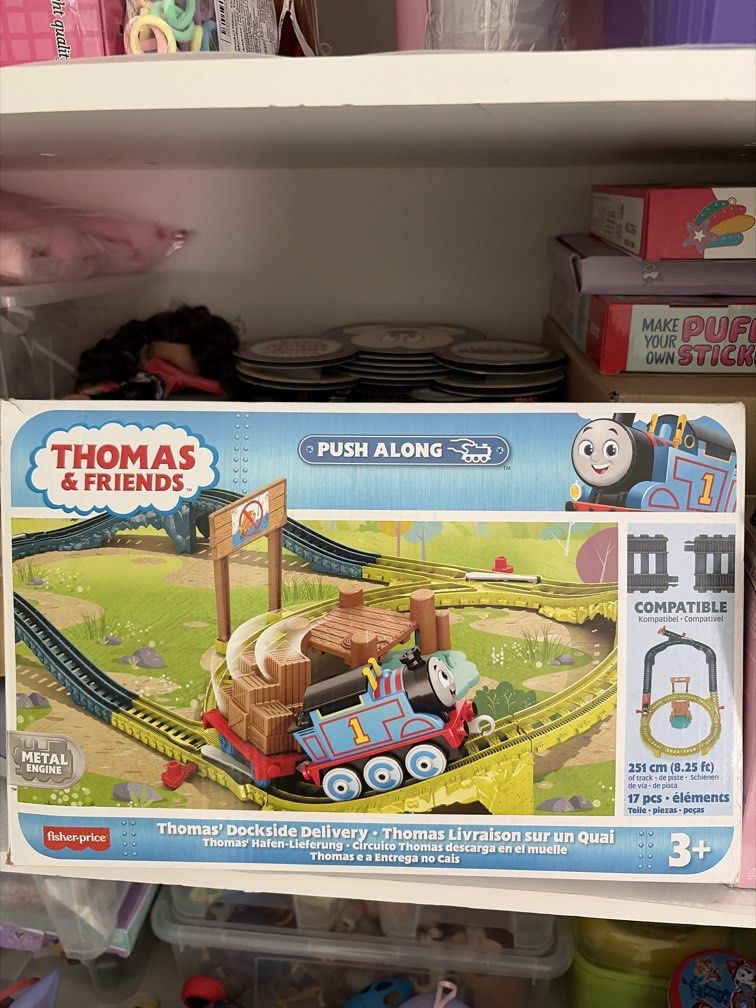 Thomas and friends train set (Category: Kids Toys) located in Singapore. Submitted by softapples (Listing ID 1455739781, Image 1). Description: Good as new. Played once.
