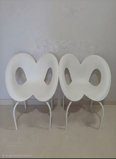 🪑 SET of 2 Authentic Moroso Ripple Chairs — Ron Arad | Made in Italy