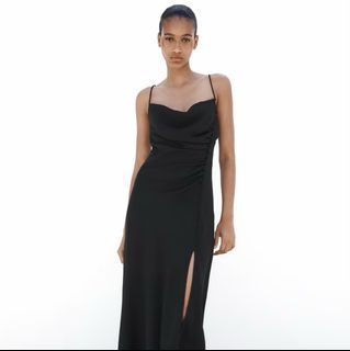 Zara black Maxi Dress