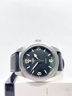 Brand New Tudor Ranger 39 79950 Black Dial Automatic Steel Casing Leather ( Aug 26 )