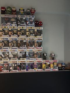 Funko Pop! Marvel, NBA, Naruto, Spider-Man, Simpsons Figures