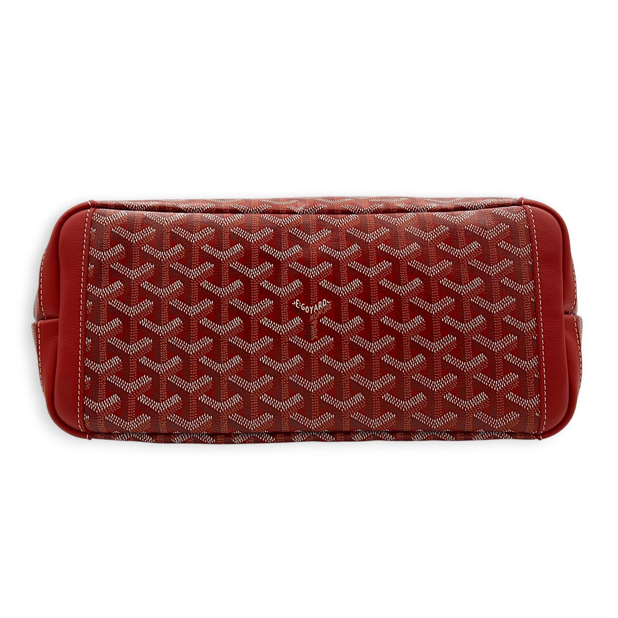 Goyard Artois Red with Universal Clip Tote Bag in Coated Canvas, Silver hardware (Category: Bags & Wallets) located in Singapore. Submitted by carousellluxury (Listing ID 1450220790, Image 5). Description: SKU S2605-011917LL Material Coated Canvas Color Red with Universal Clip Hardware Silver Strap Not Included Dimension (L)30cm x (H)24cm x (W)14cm Accessories Care Card, Dust Bag, Receipt(s), Series ACM020252 Circa Est 2025 Microchipped FALSE Con