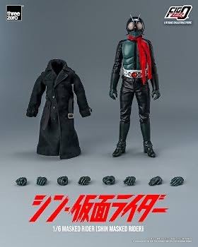 Threezero FigZero 1/6 Shin Kamen Masked Rider Action Figure not Hot Toys