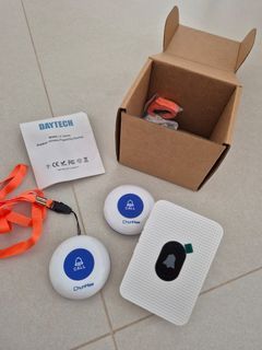Wireless caregiver/elderly pager