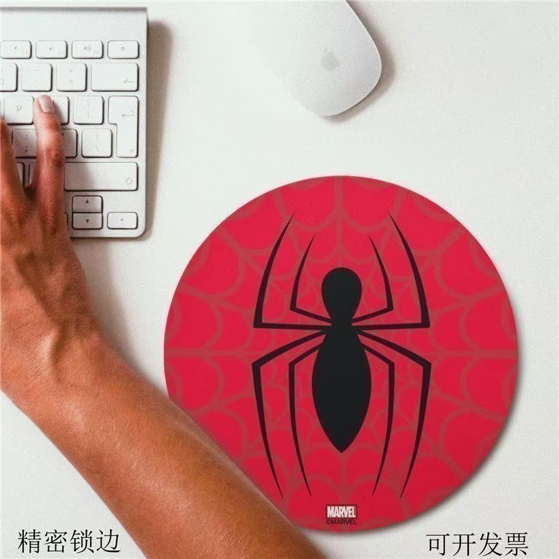 Brand New Marvel Superhero Round Mousepad - Iron Man, Captain America, Spiderman | Perfect for gamers and Marvel fans | Size: Ø22 x 0.3 CM (Category: Mouse & Mousepads) located in Singapore. Submitted by airshield (Listing ID 1456092058, Image 3). Description: - Brand New - Self-Collect @ Ubi - Size: Ø22 x 0.3 CM - Marvel superhero mousepads - Choose from iconic designs: Iron Man helmet, Captain America shield, or Spiderman emblem - Smooth surfac