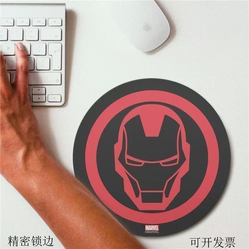 Brand New Marvel Superhero Round Mousepad - Iron Man, Captain America, Spiderman | Perfect for gamers and Marvel fans | Size: Ø22 x 0.3 CM (Category: Mouse & Mousepads) located in Singapore. Submitted by airshield (Listing ID 1456092058, Image 1). Description: - Brand New - Self-Collect @ Ubi - Size: Ø22 x 0.3 CM - Marvel superhero mousepads - Choose from iconic designs: Iron Man helmet, Captain America shield, or Spiderman emblem - Smooth surfac