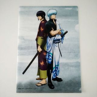 Gintama Spyair "I wanna Be" CD Single Exclusive A4 Clear File - Gintoki & Takasugi