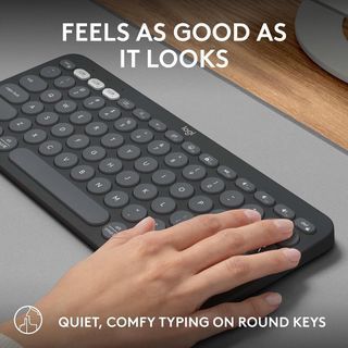 Logitech Pebble Keys 2 K380S Multi-device Portable Keyboard