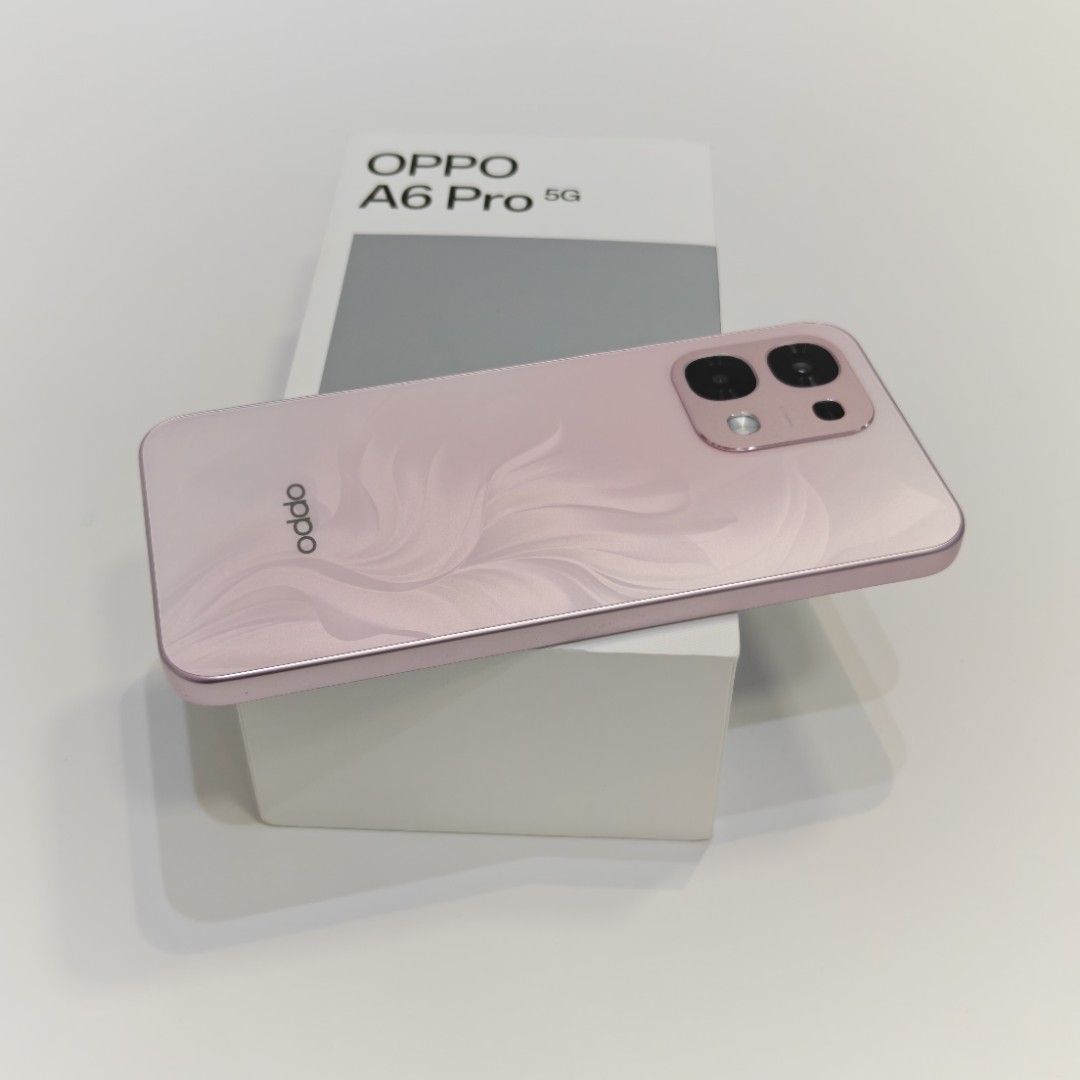 Oppo A6 Pro 5G 256GB Coral Pink (Category: OPPO) located in Singapore. Submitted by mobilerelation.com.sg (Listing ID 1456158110, Image 5). Description: .