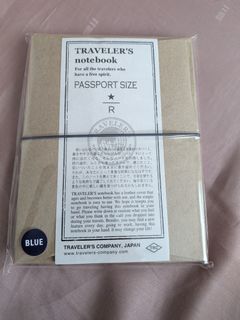 Starbucks Reserve (from Nakameguro) Travelers Notebook Passport Blue