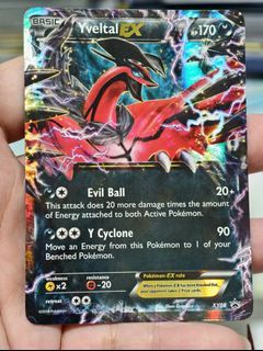 2014 Pokémon TCG Yveltal EX Black Star Promo Holo Card XY08 #XY08
