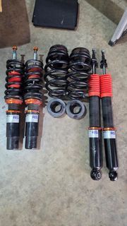 API Racing RS Type Coilovers Suspension Springs Dampers(Audi A5 2010)