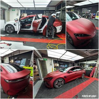 Colour Paint Protective Film (PPF) Wrap