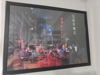Sci-Fi Futuristic Cyberpunk Picture Frame