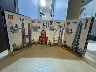 WANGE World Architecture Building Blocks Set
