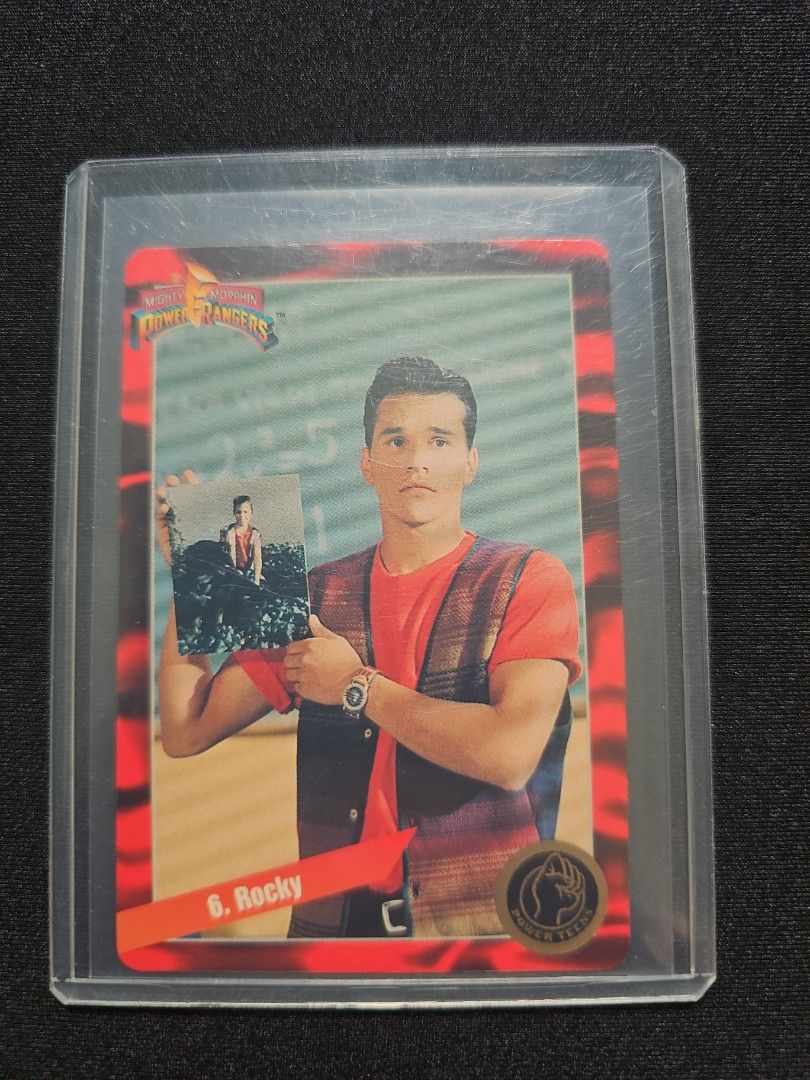 Power ranger Card! (Category: Raw Cards) located in Singapore. Submitted by lucifer_miro (Listing ID 1453289596, Image 2). Description: - Power Ranger Card from 1995! - $5 Each only! (SALE) Take all for $12! Meet up & Cash/Paynow - Jurong East Mrt - Buona Vista Mrt - One north Mrt - Outram Mrt (Depend).