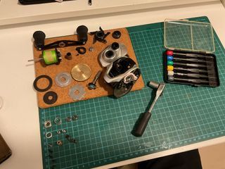 baitcaster reel servicing