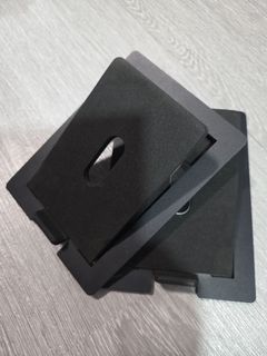 Speaker Support Base Is Made of Carbon Steel For Tabletop Speaker Bottom Stand with Shock Absorption and Enhanced Sound Quality