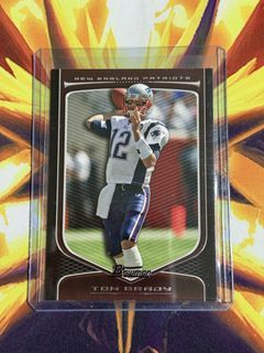 2009 NFL Topps Bowman Football Card - Tom Brady (New England Patriots)