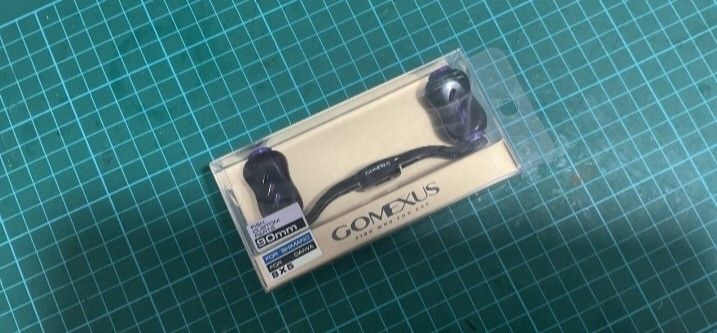 Gomexus handle for daiwa and shimano (Category: Fishing) located in Singapore. Submitted by usopicecles (Listing ID 1456779239, Image 1). Description: Bought for $80 at lure haven -used once,zero scratches -comes with box,all caps,Allen key and washers is in the box -selling because I have different handles -will fit any daiwa reel(zillion,steez,tatula,ryoga etc with no issues) -will ONLY fit the following shimano models -Tranx Series: Tranx 300,