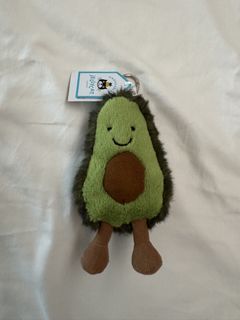 Jellycat amuseable avocado bag charm