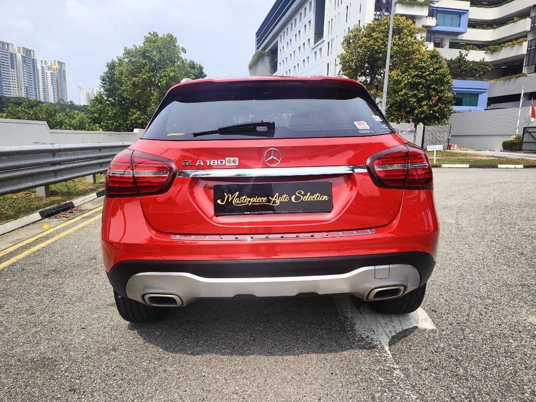 Mercedes-Benz GLA-Clas 180 Urban Auto (Category: Used Cars) located in Singapore. Submitted by petertan1221 (Listing ID 1456659336, Image 5). Description: 1 Teacher Owner! Extremely LOW MILEAGE done at 70,332km (average 8,800km per year only!) Always Parked Under Sheltered Car Park. C&C unit with service records! Original Paintwork and interior in very well kept condition! Buy with 2-yrs/40,000km warranty on engine and gearbox! Full loan availabl