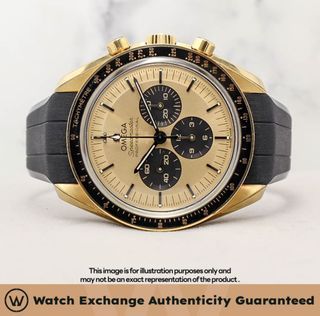 New Omega Speedmaster Rubber 310.62.42.50.99.001 Gold Dial Z22699 Feb 2026